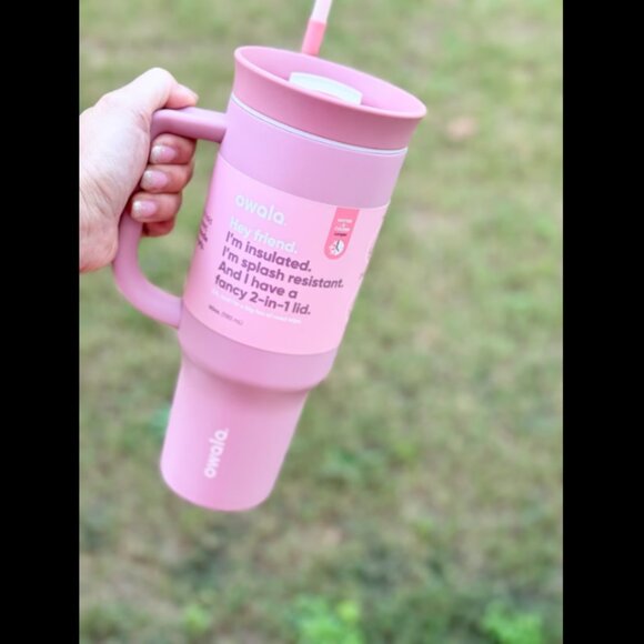 Brand new,  Owala Rosy dreams FreeSip 40oz Tumbler with Straw 2 in 1 - Picture 3 of 4